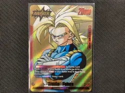 Trunks : Future SB02-001 (Gold) - Manga Booster 02 (SB02) Leader Card - Image 1