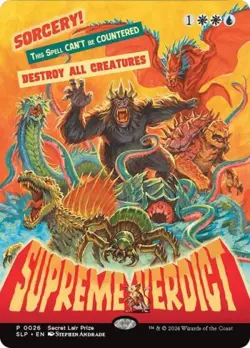 MTG English Supreme Verdict NM Foil Promos: Pro Tour - Image 1