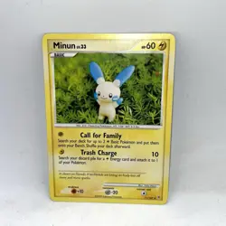 Minun 71/147 Supreme Victors Regular Non Holo 2009 Pokemon Card LP - Image 1