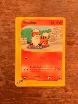 Growlithe Skyridge 62/144 Non Holo Pokemon Card! - Image 1