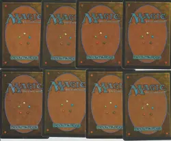 Lot 8 cards REVISED MAGIC MTG US 1994 EX-NM Vesuvan Doppelganger, Braingeyser.. - Image 2