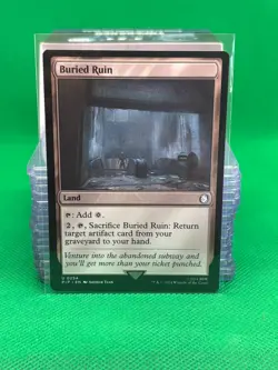 MTG - BURIED RUIN - Fallout (U) - Image 1