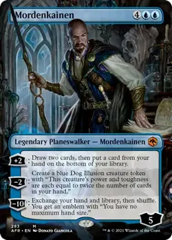 Mordenkainen (Borderless) Adventures in the Forgotten Realms NM CARD ABUGames - Image 1