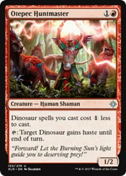 1x OTEPEC HUNTMASTER - Ixalan - MTG - Magic the Gathering - Image 1