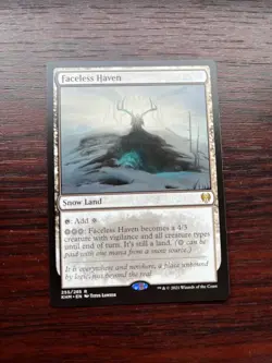 1x FACELESS HAVEN - Kaldheim - MTG Magic the Gathering - Image 1