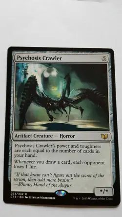 1x PSYCHOSIS CRAWLER - Commander/Retro - MTG - NM - Magic the Gathering - Image 1