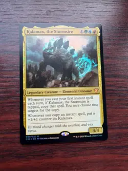 1x FOIL KALAMAX, THE STORMSIRE - Commander - MTG - Magic the Gathering - Image 1