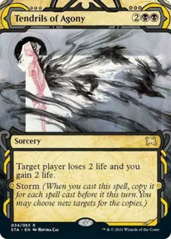 1x TENDRILS OF AGONY - Strixhaven Mystical Archive - MTG - Magic the Gathering - Image 1
