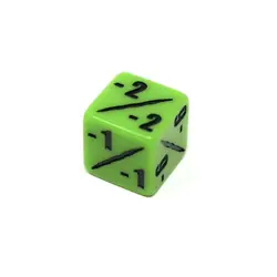 MTG Poison Counter Dice Set x2 D10 SpinDown Dice x12 D6 -1/-1 Toxic Infect - Image 5