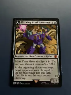 1x BLITZWING, CRUEL TORMENTOR - Transformers - MTG - Magic the Gathering - Image 1