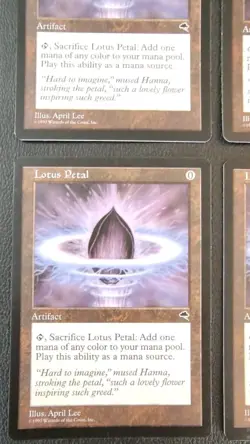 🪷 4x Lotus Petal Tempest Regular TMP Tempest MAGIC 🍁🍁🍁🍁✨ - Image 5