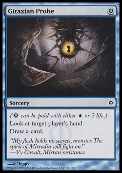 MTG GITAXIAN PROBE - PLAYED/ROVINATA SONDA GITAXIAN - NPH - MAGIC - Image 1