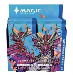 Magic Commander Legends Battle for Baldur’s Gate Collector Booster Box MTG NEW - Image 1