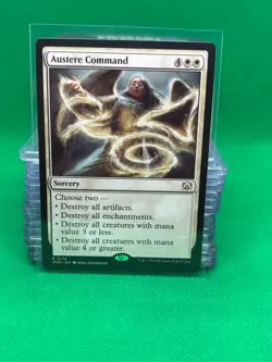 MTG - AUSTERE COMMAND - March of the Machine Com (R) - Image 1