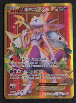 CARTE POKEMON - MEWTWO EX - SECRETE -XY IMPULSION TURBO #164/162 FRANCAIS - GOOD - Image 1