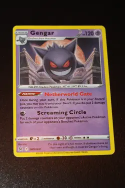 Pokemon Gengar | Deutsch SWSH241 Black Star Promo Verlorener Ursprung - Image 1