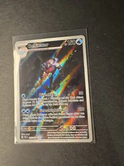 Pokemon Delfinator Art Rare | Deutsch 225/091 Paldeas Schicksale | Near Mint - Image 2