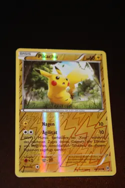 Pokemon Karte Pikachu Breakthrough Reverse Holo 48/162 Near Mint- - Image 1