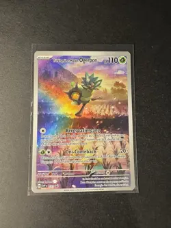 Pokemon Turkisgrune-Maske Ogerpon SVP123 Black Star Promo Deutsch - Image 1