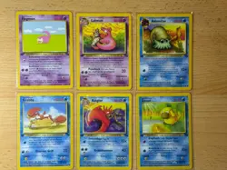 Pokemon Karten Sammlung | Pokemon Karten ~ 1. Edition Fossil Set Vintage / GD NM - Image 4