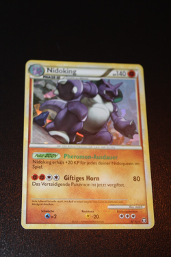 POKEMON - Triumph - Nidoking - 6/102 - SHATTERFOIL HOLO - deutsch - Image 1