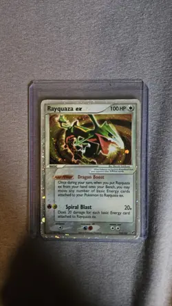 Rayquaza EX 102/107 Deoxys Holo Rare English Pokemon TCG - Image 1