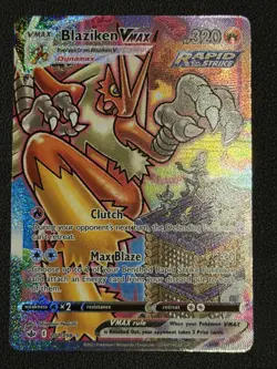 Pokemon TCG BLAZIKEN VMAX 201/198 Chilling Reign - ENG ENGLISH MINT - Image 1