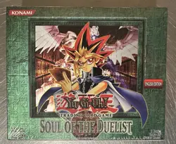 Yugioh Soul of the Duelist 1st Edition Booster Box Factory Sealed 102496 - Image 1