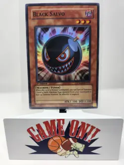 YuGiOh Black Salvo CRMS-EN015 Crimson Crisis 1st Edition Super Rare NM - Image 1