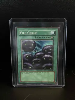 Vile Germs - LOB-090 - Common - 1st Edition Legend of Blue Eyes White Dragon Yu- - Image 1