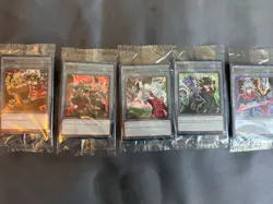 Yu-Gi-Oh! Complete Lot Of All 5 Sealed Doom Of Dimensions Tokens TKN5-ENO32-36 - Image 1
