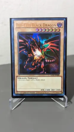 Yu-Gi-Oh! Red Eyes Black Dragon LC01 EN006 LIMITED Edition Ultra Rare NM - Image 1