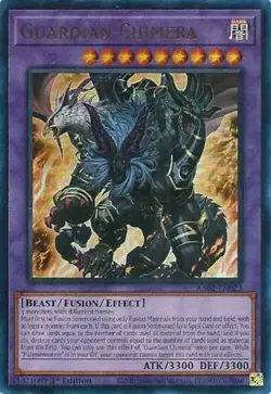 Yugioh! MP Guardian Chimera - RA02-EN023 - Ultra Rare - 1st Edition Moderately P - Image 1