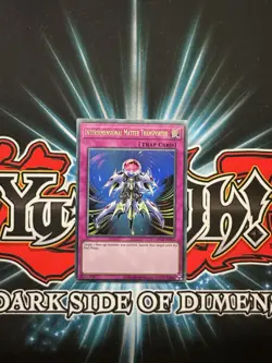 Yu-Gi-Oh Ultra Rare Interdimensional Matter Transporter DCR-052 25th Anniversary - Image 1