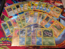 Complete 1st Edition Fossil Uncommon/Common Set 1999 Pokemon (All 32 Cards NM+) - Image 1