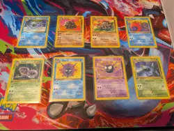 Complete 1st Edition Fossil Uncommon/Common Set 1999 Pokemon (All 32 Cards NM+) - Image 2