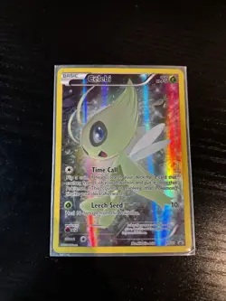 Pokemon TCG Mythical Celebi XY111 Full Art Black Star Promo Promo Card - NM - Image 1