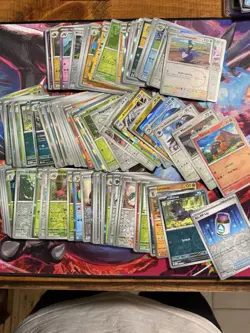 Pokemon Journey Together Bulk Lot Of 100 Cards Ish All Holos Rares Common Holos - Image 1