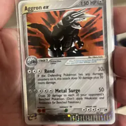Pokemon TCG Aggron EX Holo Card 95/100 Ultra Rare EX Sandstorm - Image 3