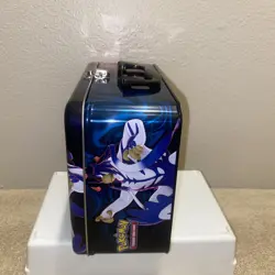 Pokemon Trading Card Game Lunch Box Pail Treasure Chest Tin Container EMPTY 2021 - Image 2