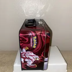 Pokemon Trading Card Game Lunch Box Pail Treasure Chest Tin Container EMPTY 2021 - Image 4