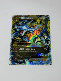Pokemon TCG XY Flashfire M Charizard EX Ultra Rare Card 69/106 Damaged - Image 1