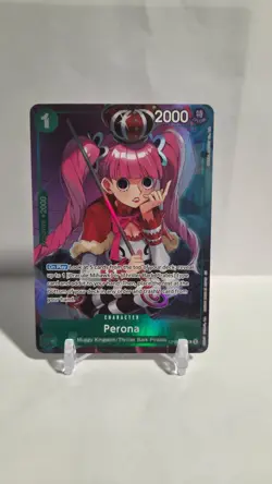 Perona (Illustration Box Vol.4) OP09-034 One Piece Promotion Cards Foil - Image 1