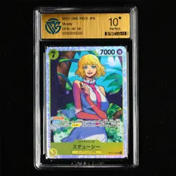 CCG Perfect 10 2025 ONE PIECE JPN .TCG Card OP13-110 SR Stussy - Image 2