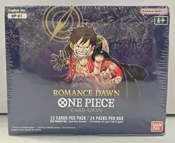 One Piece Card Game Romance Dawn Booster Box OP-01 (White Bottom) *SEALED* - Image 1