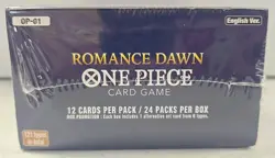 One Piece Card Game Romance Dawn Booster Box OP-01 (White Bottom) *SEALED* - Image 4