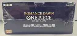 One Piece Card Game Romance Dawn Booster Box OP-01 (White Bottom) *SEALED* - Image 5