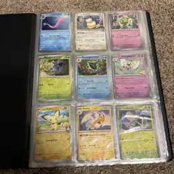 Pokemon TCG Binder - 2023-2025 - 90 cards - Halo - Reverse Halo **Ships Asap** - Image 2