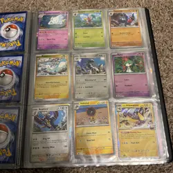 Pokemon TCG Binder - 2023-2025 - 90 cards - Halo - Reverse Halo **Ships Asap** - Image 4