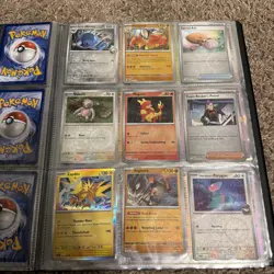 Pokemon TCG Binder - 2023-2025 - 90 cards - Halo - Reverse Halo **Ships Asap** - Image 5